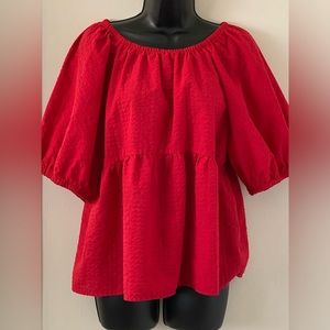 Red Old Navy xtra large blouse